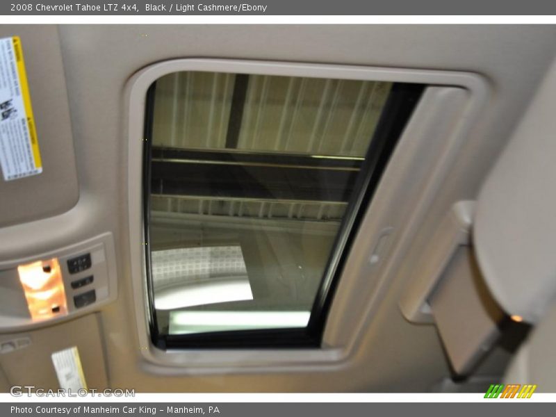 Black / Light Cashmere/Ebony 2008 Chevrolet Tahoe LTZ 4x4