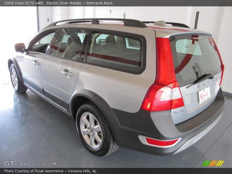 Electric Silver Metallic / Anthracite Black 2008 Volvo XC70 AWD