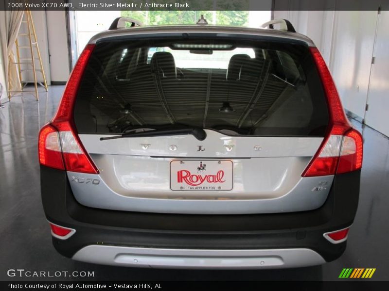 Electric Silver Metallic / Anthracite Black 2008 Volvo XC70 AWD