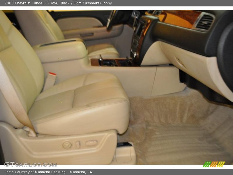 Black / Light Cashmere/Ebony 2008 Chevrolet Tahoe LTZ 4x4