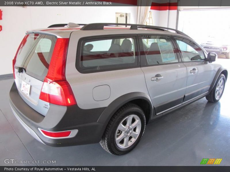 Electric Silver Metallic / Anthracite Black 2008 Volvo XC70 AWD