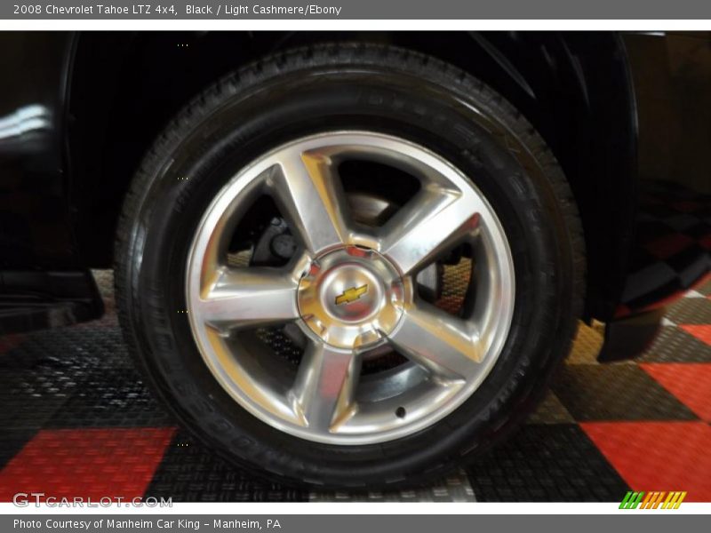 Black / Light Cashmere/Ebony 2008 Chevrolet Tahoe LTZ 4x4