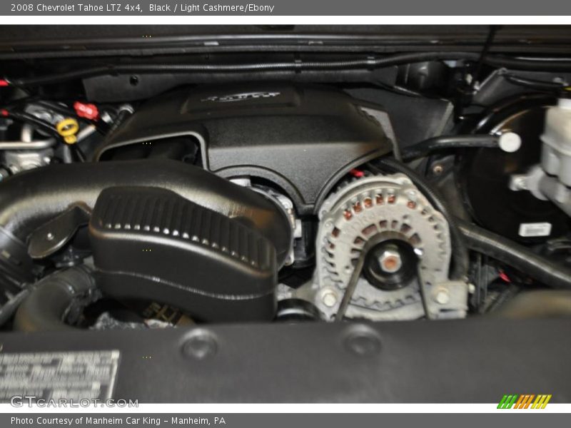 Black / Light Cashmere/Ebony 2008 Chevrolet Tahoe LTZ 4x4