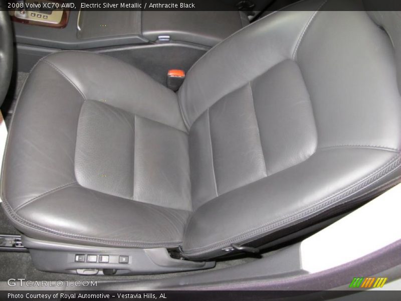 Electric Silver Metallic / Anthracite Black 2008 Volvo XC70 AWD
