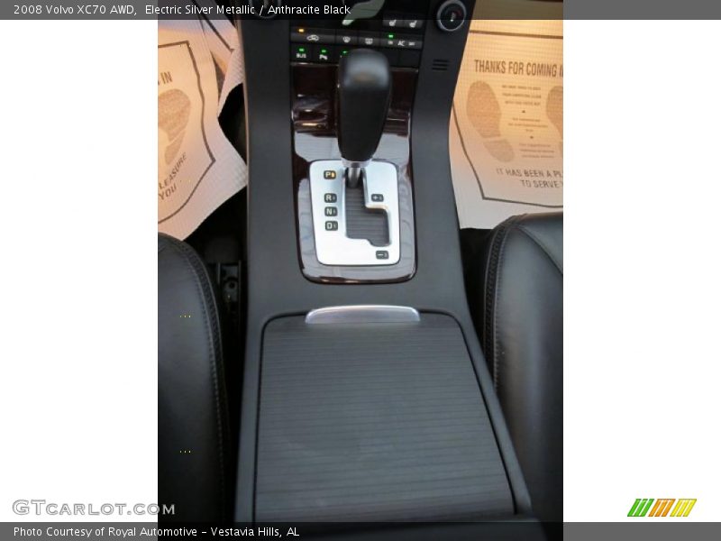 Electric Silver Metallic / Anthracite Black 2008 Volvo XC70 AWD