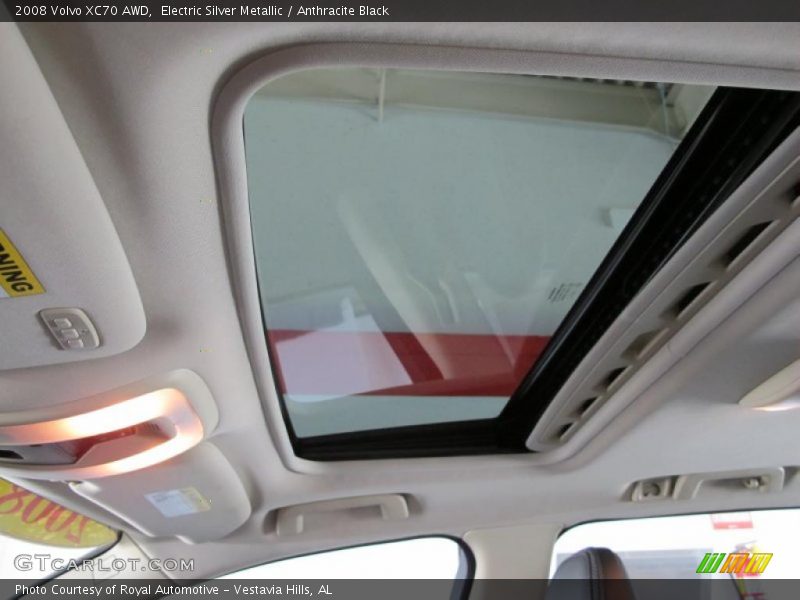 Electric Silver Metallic / Anthracite Black 2008 Volvo XC70 AWD
