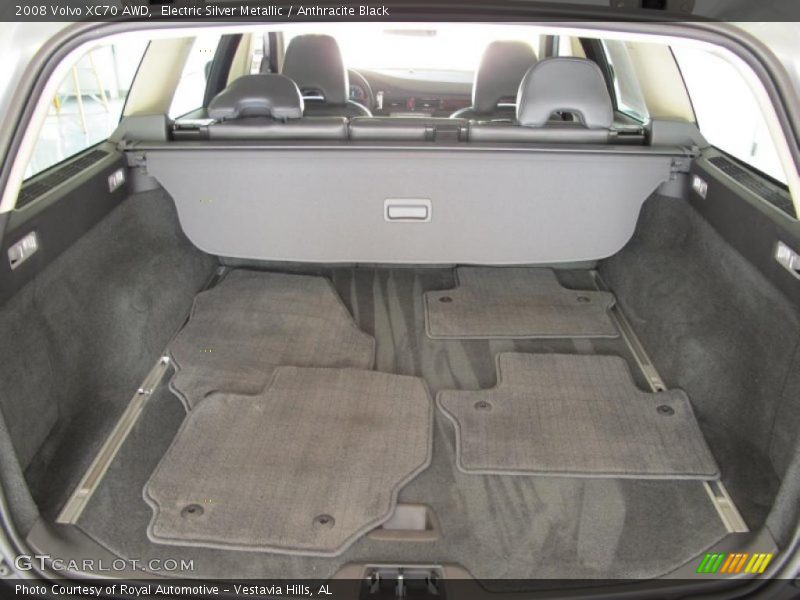Electric Silver Metallic / Anthracite Black 2008 Volvo XC70 AWD