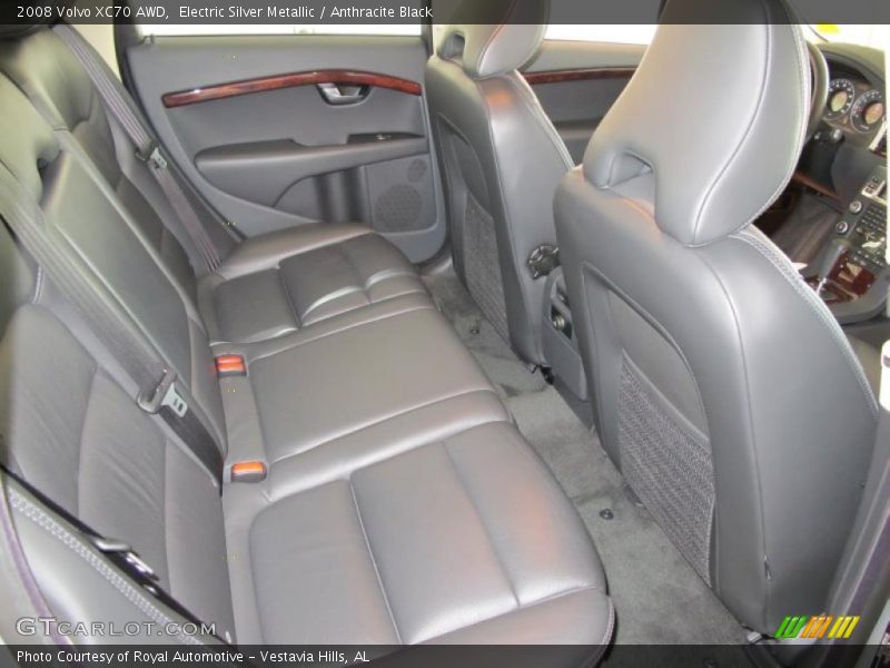 Electric Silver Metallic / Anthracite Black 2008 Volvo XC70 AWD