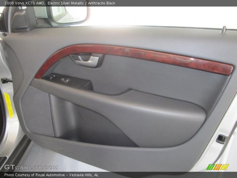 Electric Silver Metallic / Anthracite Black 2008 Volvo XC70 AWD