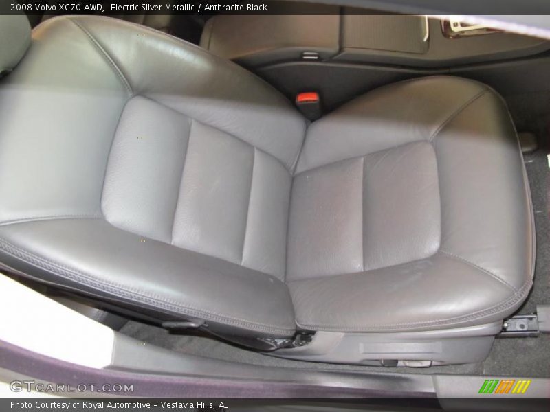 Electric Silver Metallic / Anthracite Black 2008 Volvo XC70 AWD