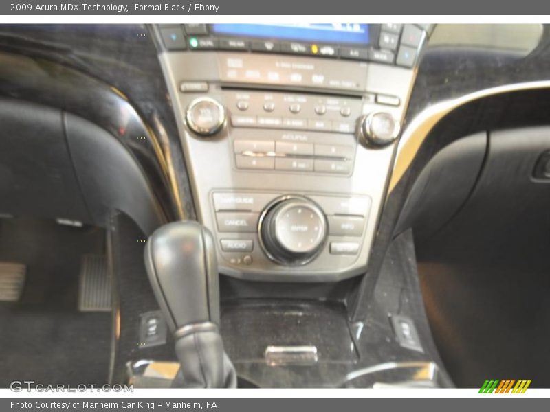 Formal Black / Ebony 2009 Acura MDX Technology