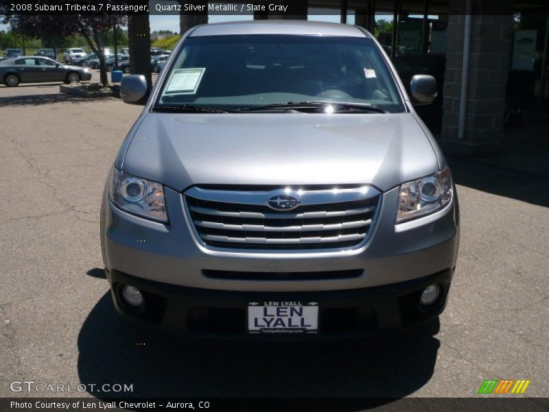 Quartz Silver Metallic / Slate Gray 2008 Subaru Tribeca 7 Passenger