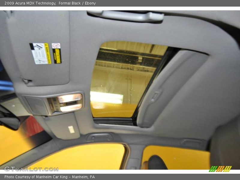 Formal Black / Ebony 2009 Acura MDX Technology