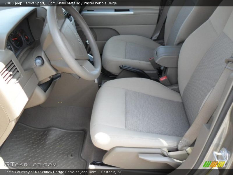 Light Khaki Metallic / Pastel Pebble Beige 2008 Jeep Patriot Sport