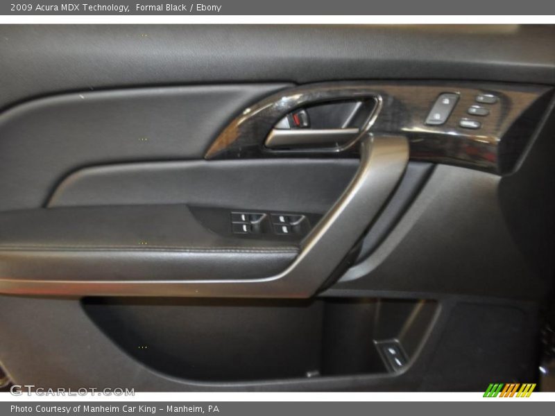 Formal Black / Ebony 2009 Acura MDX Technology
