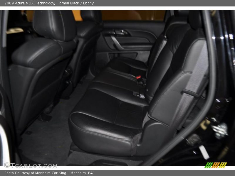 Formal Black / Ebony 2009 Acura MDX Technology