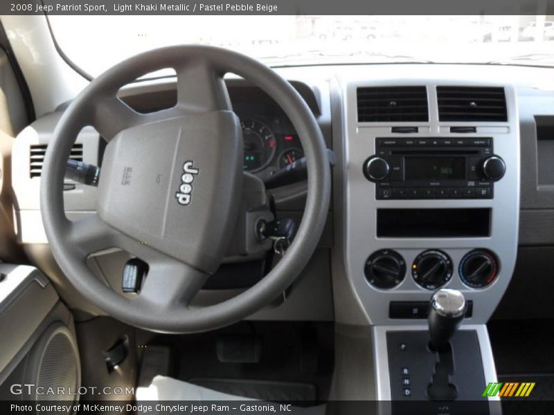 Light Khaki Metallic / Pastel Pebble Beige 2008 Jeep Patriot Sport