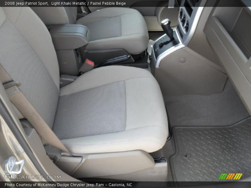 Light Khaki Metallic / Pastel Pebble Beige 2008 Jeep Patriot Sport