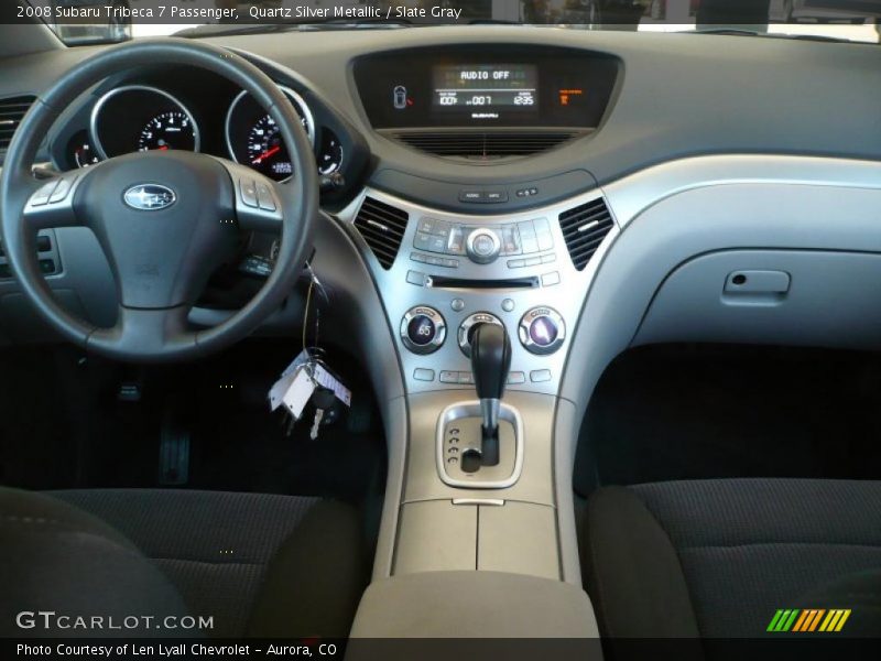Quartz Silver Metallic / Slate Gray 2008 Subaru Tribeca 7 Passenger