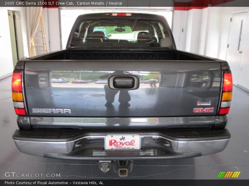 Carbon Metallic / Neutral 2005 GMC Sierra 1500 SLT Crew Cab