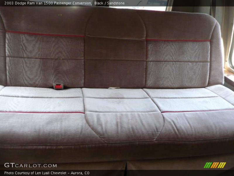 Black / Sandstone 2003 Dodge Ram Van 1500 Passenger Conversion