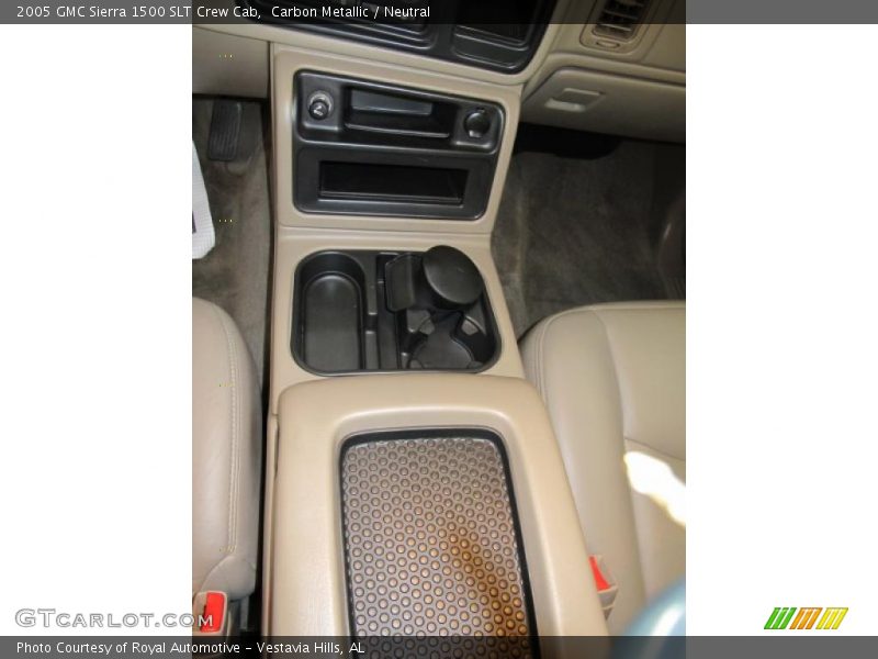 Carbon Metallic / Neutral 2005 GMC Sierra 1500 SLT Crew Cab
