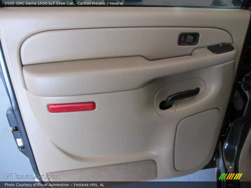 Carbon Metallic / Neutral 2005 GMC Sierra 1500 SLT Crew Cab