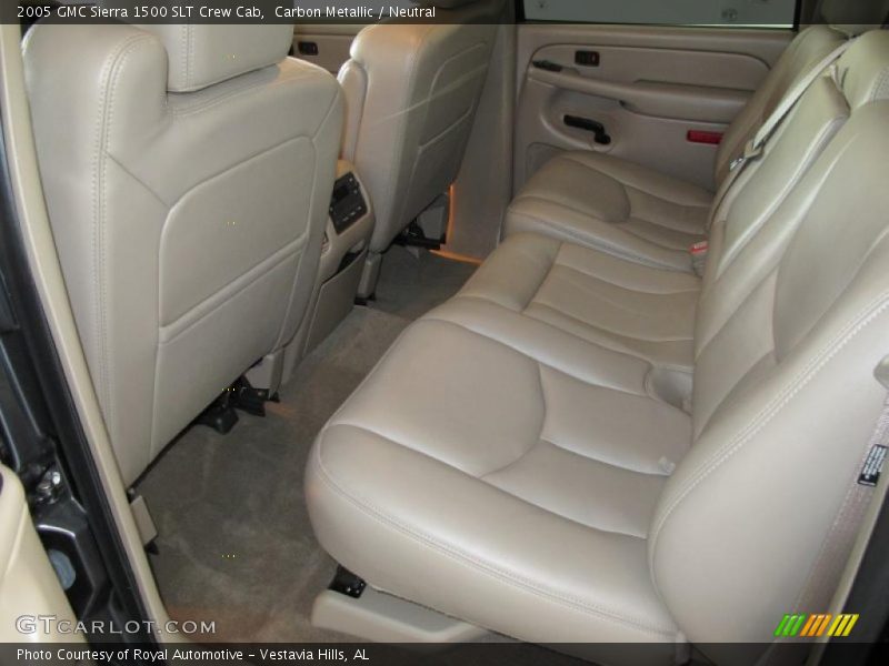 Carbon Metallic / Neutral 2005 GMC Sierra 1500 SLT Crew Cab