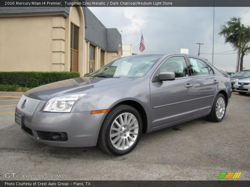 Tungsten Grey Metallic / Dark Charcoal/Medium Light Stone 2006 Mercury Milan I4 Premier