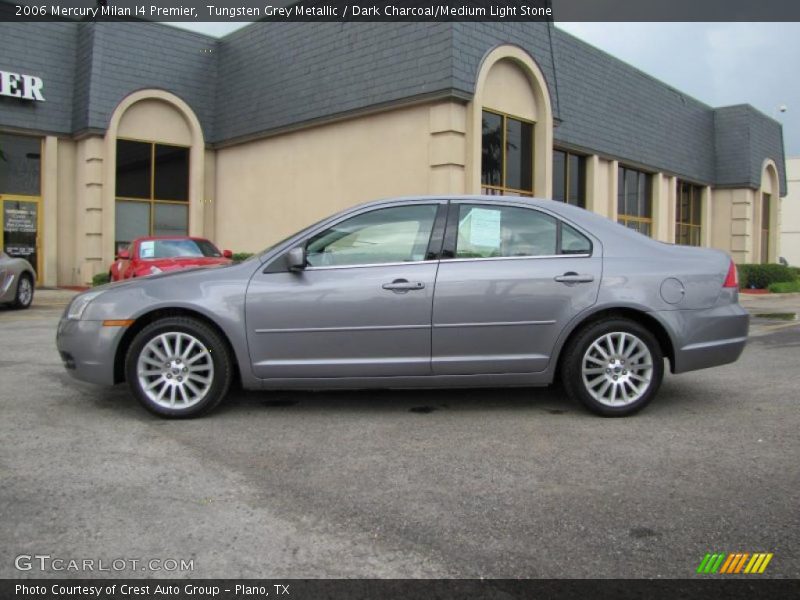 Tungsten Grey Metallic / Dark Charcoal/Medium Light Stone 2006 Mercury Milan I4 Premier