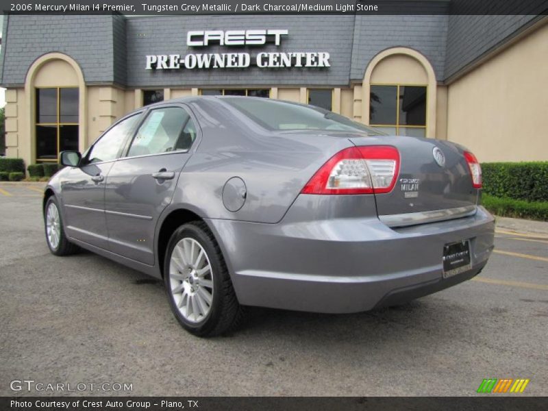 Tungsten Grey Metallic / Dark Charcoal/Medium Light Stone 2006 Mercury Milan I4 Premier