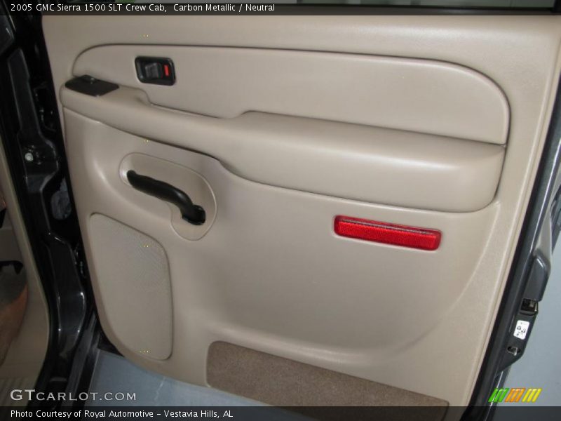 Carbon Metallic / Neutral 2005 GMC Sierra 1500 SLT Crew Cab