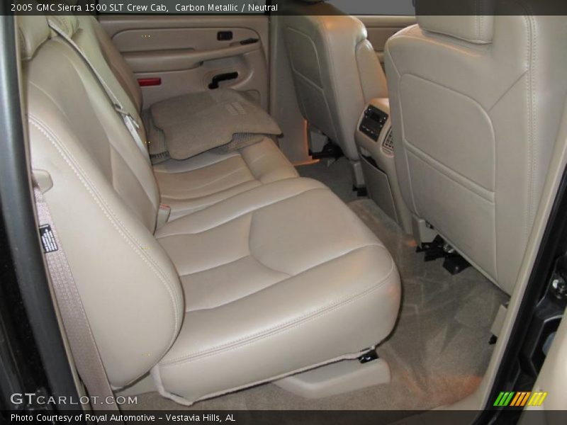 Carbon Metallic / Neutral 2005 GMC Sierra 1500 SLT Crew Cab