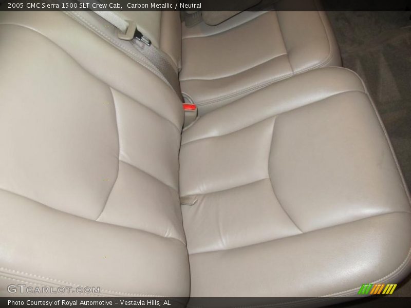Carbon Metallic / Neutral 2005 GMC Sierra 1500 SLT Crew Cab