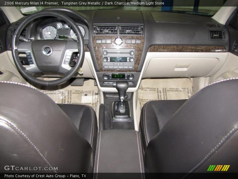 Tungsten Grey Metallic / Dark Charcoal/Medium Light Stone 2006 Mercury Milan I4 Premier