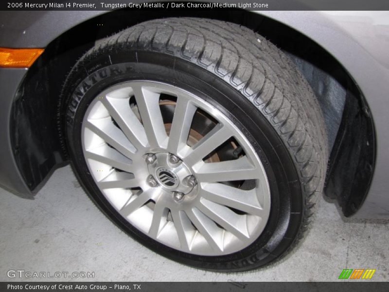 Tungsten Grey Metallic / Dark Charcoal/Medium Light Stone 2006 Mercury Milan I4 Premier
