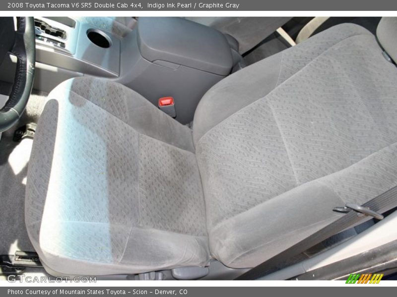 Indigo Ink Pearl / Graphite Gray 2008 Toyota Tacoma V6 SR5 Double Cab 4x4