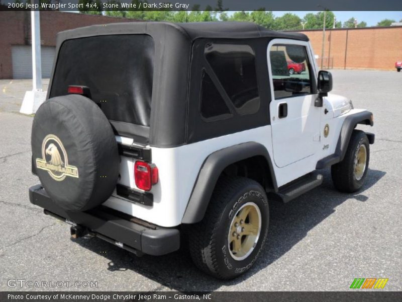Stone White / Dark Slate Gray 2006 Jeep Wrangler Sport 4x4