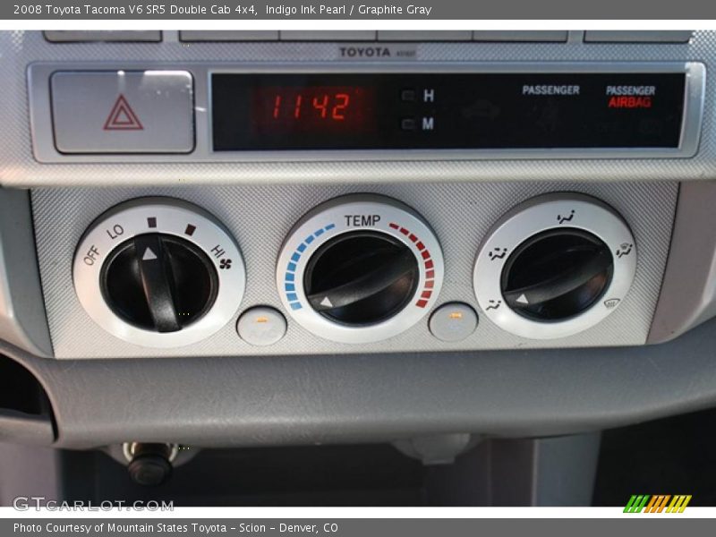 Indigo Ink Pearl / Graphite Gray 2008 Toyota Tacoma V6 SR5 Double Cab 4x4