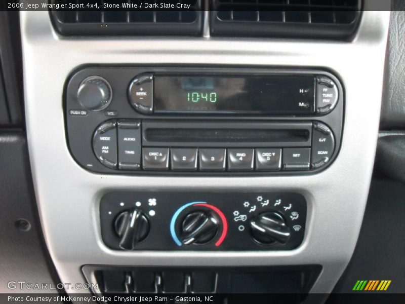 Stone White / Dark Slate Gray 2006 Jeep Wrangler Sport 4x4