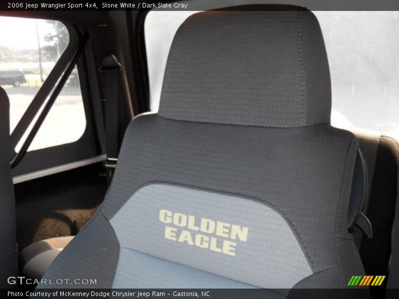 Stone White / Dark Slate Gray 2006 Jeep Wrangler Sport 4x4