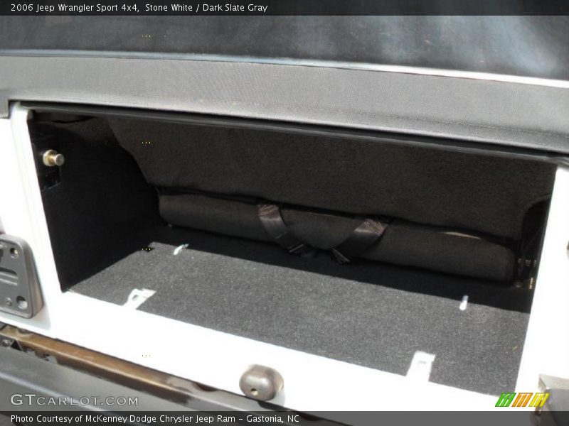 Stone White / Dark Slate Gray 2006 Jeep Wrangler Sport 4x4