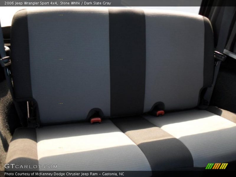 Stone White / Dark Slate Gray 2006 Jeep Wrangler Sport 4x4