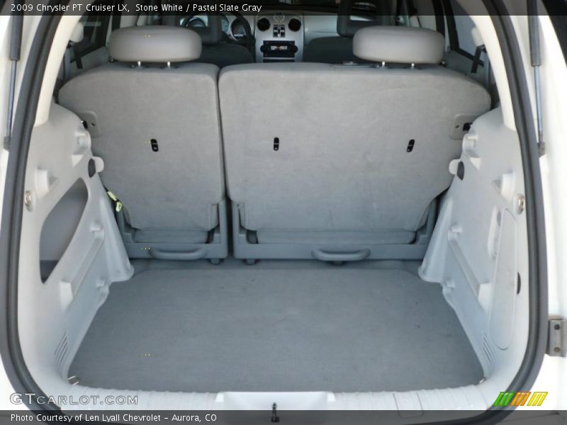 Stone White / Pastel Slate Gray 2009 Chrysler PT Cruiser LX