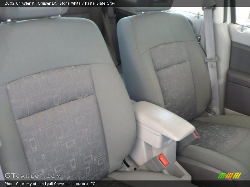 Stone White / Pastel Slate Gray 2009 Chrysler PT Cruiser LX
