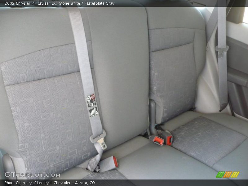 Stone White / Pastel Slate Gray 2009 Chrysler PT Cruiser LX