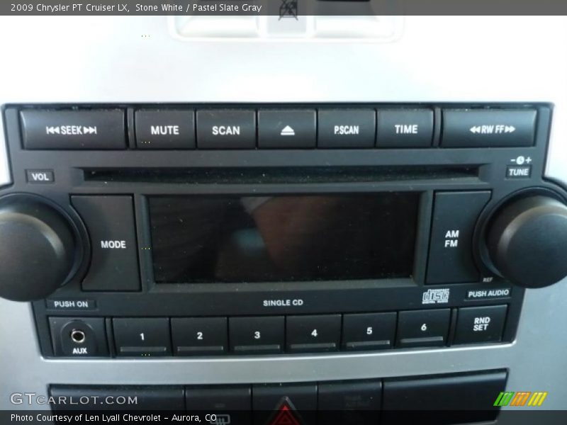 Stone White / Pastel Slate Gray 2009 Chrysler PT Cruiser LX