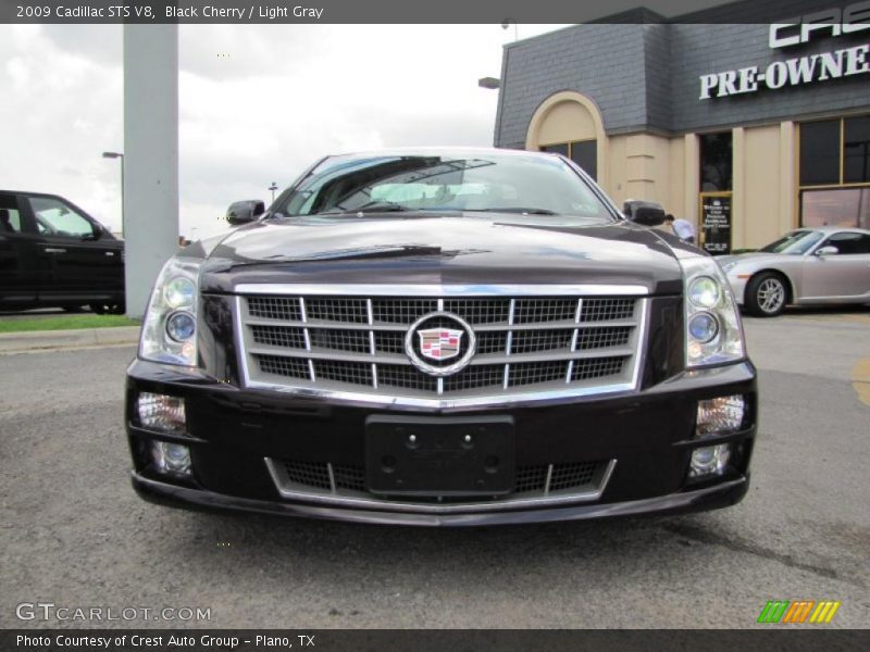 Black Cherry / Light Gray 2009 Cadillac STS V8