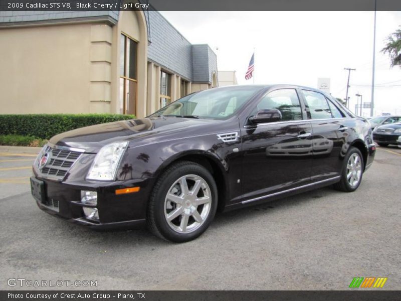 Black Cherry / Light Gray 2009 Cadillac STS V8