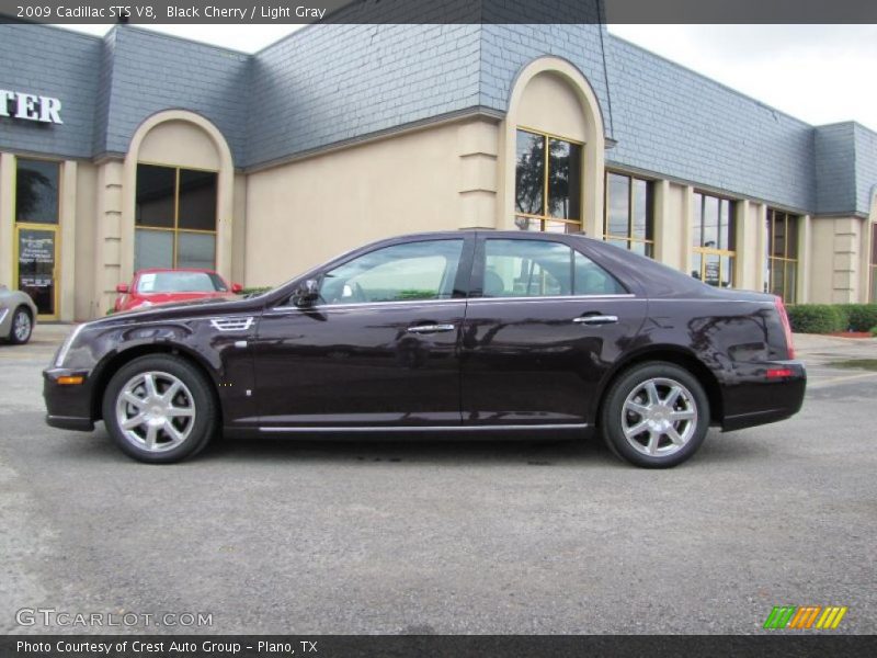 Black Cherry / Light Gray 2009 Cadillac STS V8